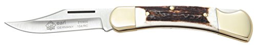 Puma 210900 Earl Folding Knife, Plain Stag