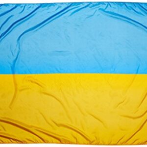 Annin Flagmakers Ukraine Flag USA-Made to Official United Nations Design Specifications, 4 x 6 Feet (Model 221646)