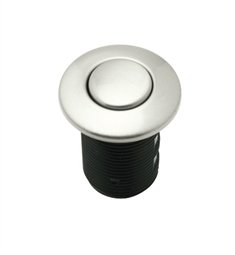 rohl as425pn air activated switch button for waste disposal, polished nickel