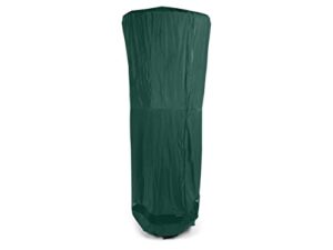 covermates patio heater cover - light weight material, weather resistant, water resistant zipper, grill and heating-green