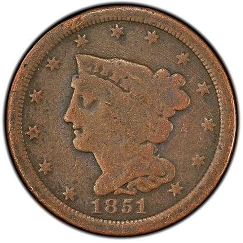 1793-1857 US Half Cent