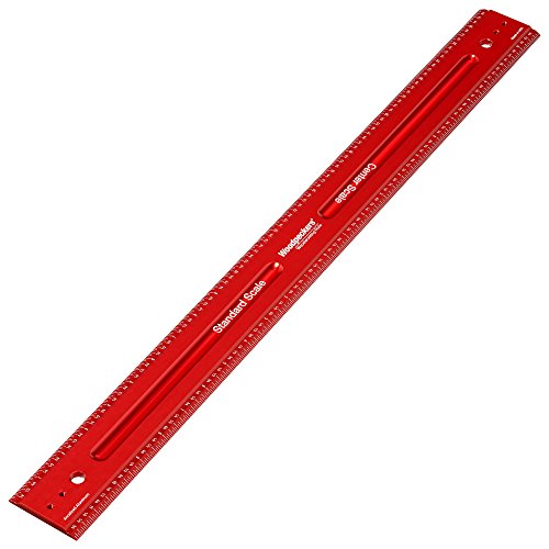 Woodpeckers Precision Woodworking Tools WWR24 Woodworking Ruler 24 Inch