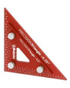woodpeckers precision triangle set, 4 inch and 6 inch woodworking triangles