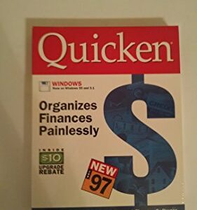 Quicken starter Edition - Organizes Finances Painlessly - NEW IN PACKAGE