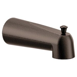moen 3853orb replacement 7-inch tub diverter spout 1/2-inch slip fit connection, oil rubbed bronze
