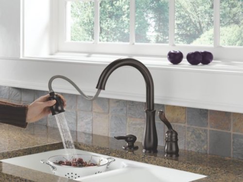 Delta Faucet RP50813RB Soap/Lotion Dispenser, Venetian Bronze