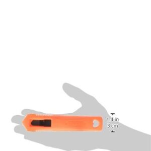 HYDE TOOLS Safety 42060 Switchblade Ultra-Light Utility Knife, 1/2-inch Exposure, Orange