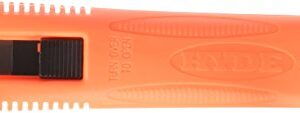 HYDE TOOLS Safety 42060 Switchblade Ultra-Light Utility Knife, 1/2-inch Exposure, Orange