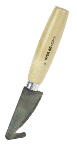 HYDE 67090 14-Gauge Hook BG39A Knife, 3-3/8-inch