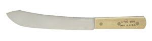 hyde tools 68060 8-inch flat ground butcher 508 knife