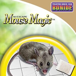 Bonide Mouse Magic Mouse Repellent Scent Packs, 4 Ready-to-Use Packs for Indoor & Outdoor Use, People & Safe
