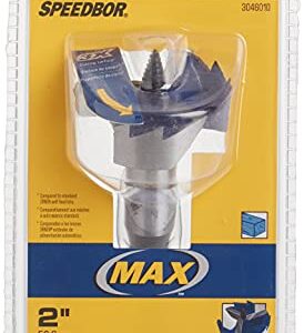 IRWIN Drill Bit, 3-Cutter, Self Feed, 2-Inch (3046010)