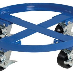 Vestil DRUM-HD Heavy Duty Drum Dolly, 2000 lbs Capacity , blue