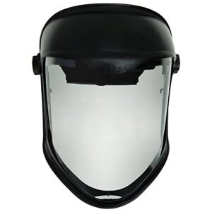 Honeywell Uvex Bionic Face Shield with Clear Polycarbonate Visor and Anti-Fog/Hard Coat (S8510)