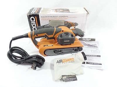 RIDGID R2740 Heavy Duty Variable Speed Belt Sander 3 in. x 18 in