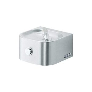 elkay soft sides single fountain non-filtered non-refrigerated, stainless, 1.25