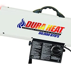 Dura Heat GFA60A 30K-60K BTU's Propane(LP) Forced Air Heater , White