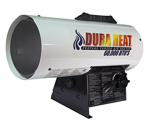 Dura Heat GFA60A 30K-60K BTU's Propane(LP) Forced Air Heater , White