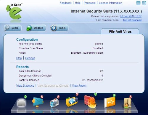 eScan Internet Security Suite for Home Users 5 Users 1 Year