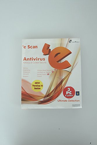 eScan AntiVirus Edition for Home Users 3 Users 2 Years