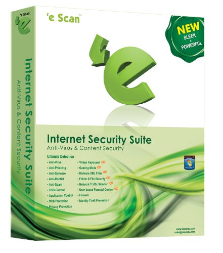 eScan Internet Security Suite for Home Users 5 Users 2 Years