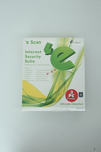 eScan Internet Security Suite for Home Users 3 Users 2 Years