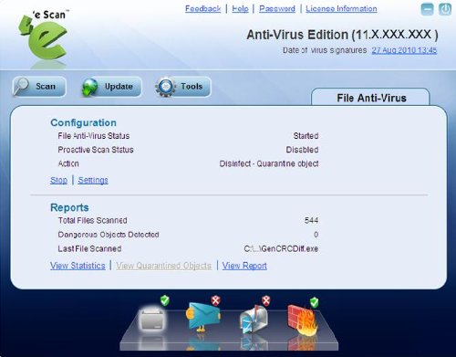 eScan AntiVirus Edition for Home Users 2 Users 1 Year