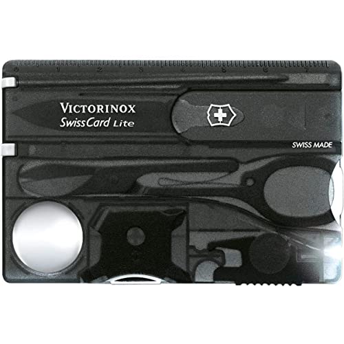 Victorinox SwissCard Lite 13 Function Multitool, Ruby