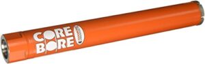 diamond products 15479 2 in. heavy duty orange core bore bit