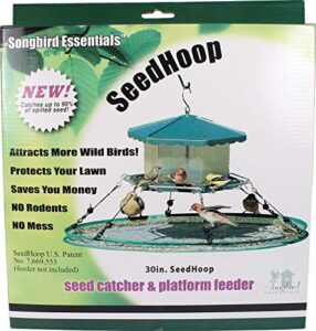 innovations america songbird essentials 30 in universal seed hoop for bird feeders