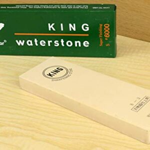 KING 6000 Grit Deluxe Water Stone