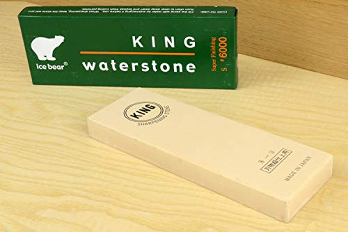 KING 6000 Grit Deluxe Water Stone