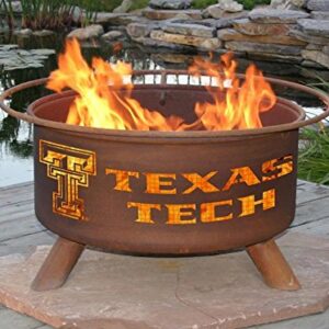 Patina Products F233, 30 Inch Texas Tech Fire Pit