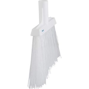 Vikan, White Broom,Angle Cut,Stiff,11",PP/PET, 2914