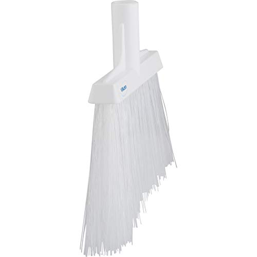 Vikan, White Broom,Angle Cut,Stiff,11",PP/PET, 2914