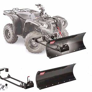 WARN 79018 Powersports ATV Center Kit Snow Plow Mount, Black