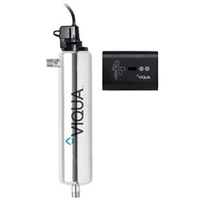 viqua d4 home stainless steel ultraviolet water system - 12gpm 120v 50w