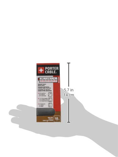 PORTER-CABLE Brad Nails, Project Pack, 18GA, 3/4 Inch - 300, 1-1/4-Inch - 300; 2-Inch - 300, 900-Pack (BN18PP)