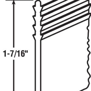 Prime-Line M 6092 3/32 x 36 In. Shower Door Bottom Sweep (Single Pack)