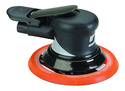 Dynabrade (56859) Dynorbital Supreme 6" (152 mm) Diameter Random Orbital Sander, Non-Vacuum | Proportionate 3/32" (2.5 mm) Diameter Orbit | 12000 RPM Pneumatic Motor