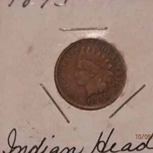 1895 Indian Head Cent Penny