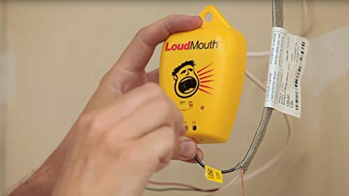 SunTouch 423250ST Loudmouth Fault Monitoring Device for Indoor Electric Heating TapeMats, Yellow