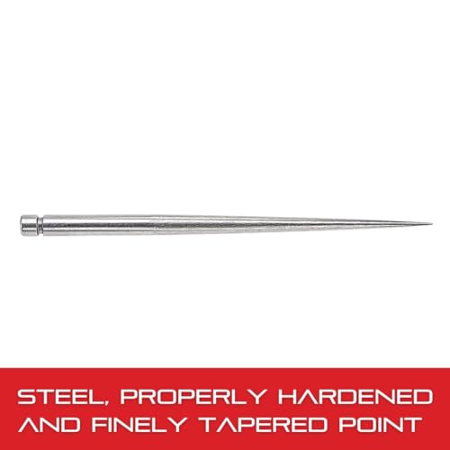 Starrett Steel Replacement Point 70A Scriber with Knurled and Nickel Plated Handle - 2-3/8" Point Length - PT02355A