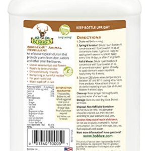 Bobbex Concentrated Animal Repellent Rabbit, Squirrel, and Chipmunk Repeller Concentrate (32 oz.) B550120