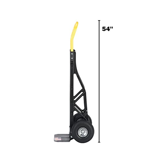 Harper Trucks PGLYSK19BLK Nylon Hand Truck