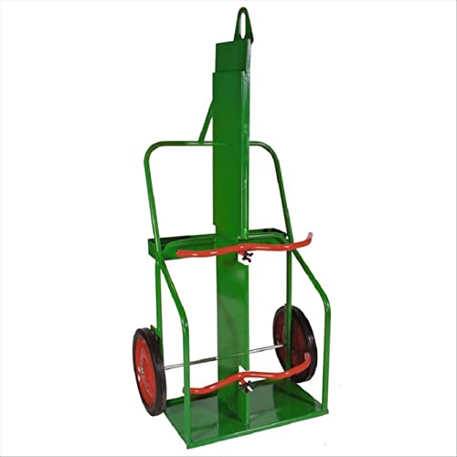 Sumner Manufacturing 782491 213-14SB-LF Double Cylinder Cart, Full Range, High Rail, with Lifting Eye and Firewall, 14" Wheel