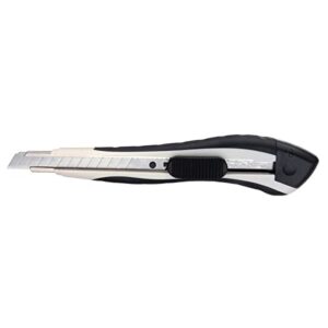 American Line 13-Point 9mm Retractable Snap-Off Knife with Auto-Locking Slider and Ergonomic Handle - Includes 3 Heavy-Duty Blades - 66-0395