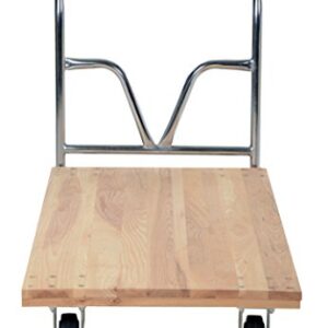 Vestil VHPT-2754 Hardwood Deck Platform Truck, 1600 lbs Capacity, 54" Length x 27" Width x 9-1/4" Height Deck