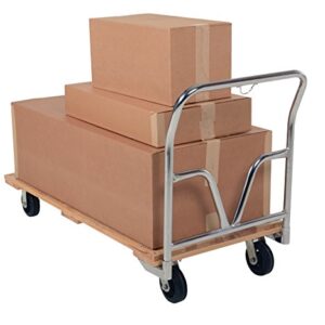 Vestil VHPT-2754 Hardwood Deck Platform Truck, 1600 lbs Capacity, 54" Length x 27" Width x 9-1/4" Height Deck