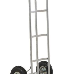 Vestil - SPHT-500S Steel Hand Truck with P Handle, Pneumatic Wheels, 500 lbs Load Capacity, 52" Height, 21" Width X 18" Depth